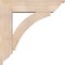 Ekena Millwork Thorton Traditional Smooth Bracket w/ Offset Brace, Douglas Fir, 7 1/2"W x 30"D x 30"H BKT0806X30X30THR01SDF - alternate 2